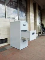 3-Drawers metallic office filling cabinet
