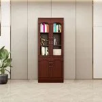 2-Door wooden office cabinet