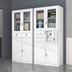 Steel Office Cabinet with Safe - Image 4