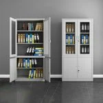 2-Door Metallic Office Storage Cabinet - Image 4