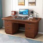 1.2 meters mahogany executive office desk - Image 2