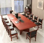 2400mm Office Boardroom Table - Image 4