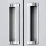 2-Door metallic full glass office cabinet - Image 4
