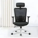 High-back executive office seat