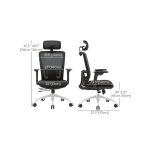 High-back executive office seat - Image 4