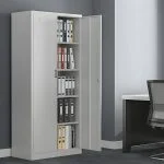 2-Door metallic office cabinet
