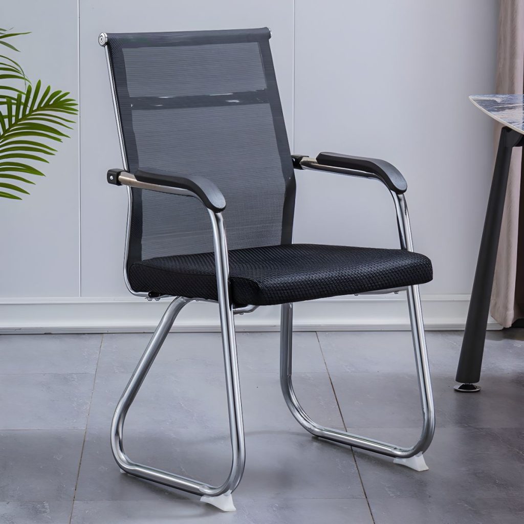 Mesh office visitor seat