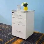 3-Drawers office filling cabinet - Image 4