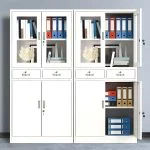 2-Door metallic office cabinet - Image 3