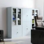 2-Door metallic office cabinet - Image 2