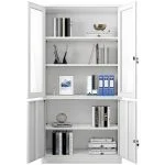 2-Door metallic office filling cabinet - Image 3