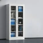 2 Door metallic office cabinet - Image 4