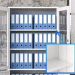 2 Door metallic office filling cabinet - Image 4