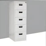 4-Drawers office file cabinet (4-key) - Image 2