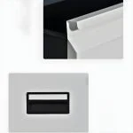 4-Drawers office file cabinet (4-key) - Image 4