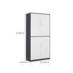 Grey Steel Storage Cabinet (4-Door) - Image 4