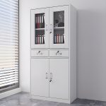 2-Door Metallic Office Cabinet - Image 3