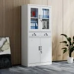 2-Door Metallic Office Cabinet