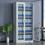 2-Door Full Glass Office Cabinet - Image 2