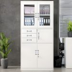 2-Door Metallic Cabinet with Safe - Image 3