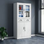 2-Door Metallic Office Storage Cabinet - Image 2