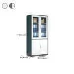 2-Door metallic office storage cabinet - Image 3
