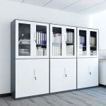 2-Door metallic office storage cabinet - Image 4