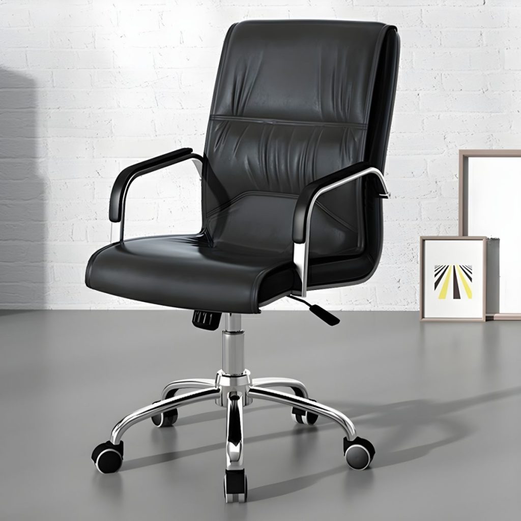 Executive swivel office seat
