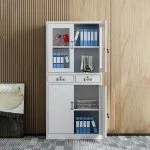 2-Door metallic office cabinet
