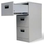 3-Drawers steel filling cabinet - Image 2