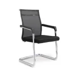 Mesh visitor's office seat