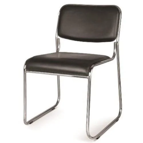 200011460_4638540226160452_1831070576702683611_n.jpg Chrome visitor's seat| sizable reception seat - Image 1