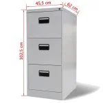 3-Drawers steel filling cabinet