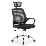 Headrest high-back office chair - Image 3