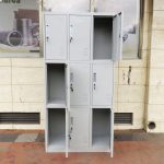 Gray Single Door Portable Storage Locker, No Of Lockers: 9 Lockers - Image 2