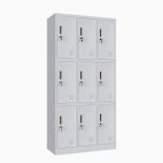 9-Locker steel office cabinet - Image 4