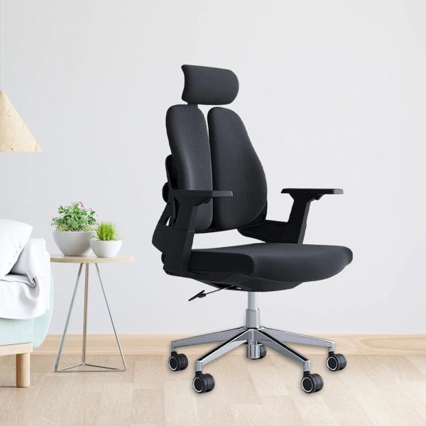 High back ergonomic office chair