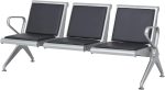 Heavy-duty three link waiting bench - Image 2