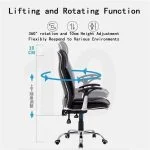 Leather executive office seat - Image 3
