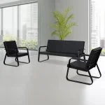 Kinsuite 5-Seat Reception Sofa (Leather)