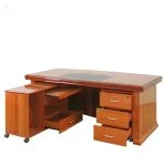 L-shaped boss office executive table - Image 3
