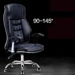 Generic orthopedic leather office seat - Image 3