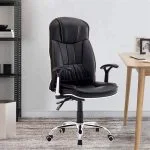 Leather executive office seat