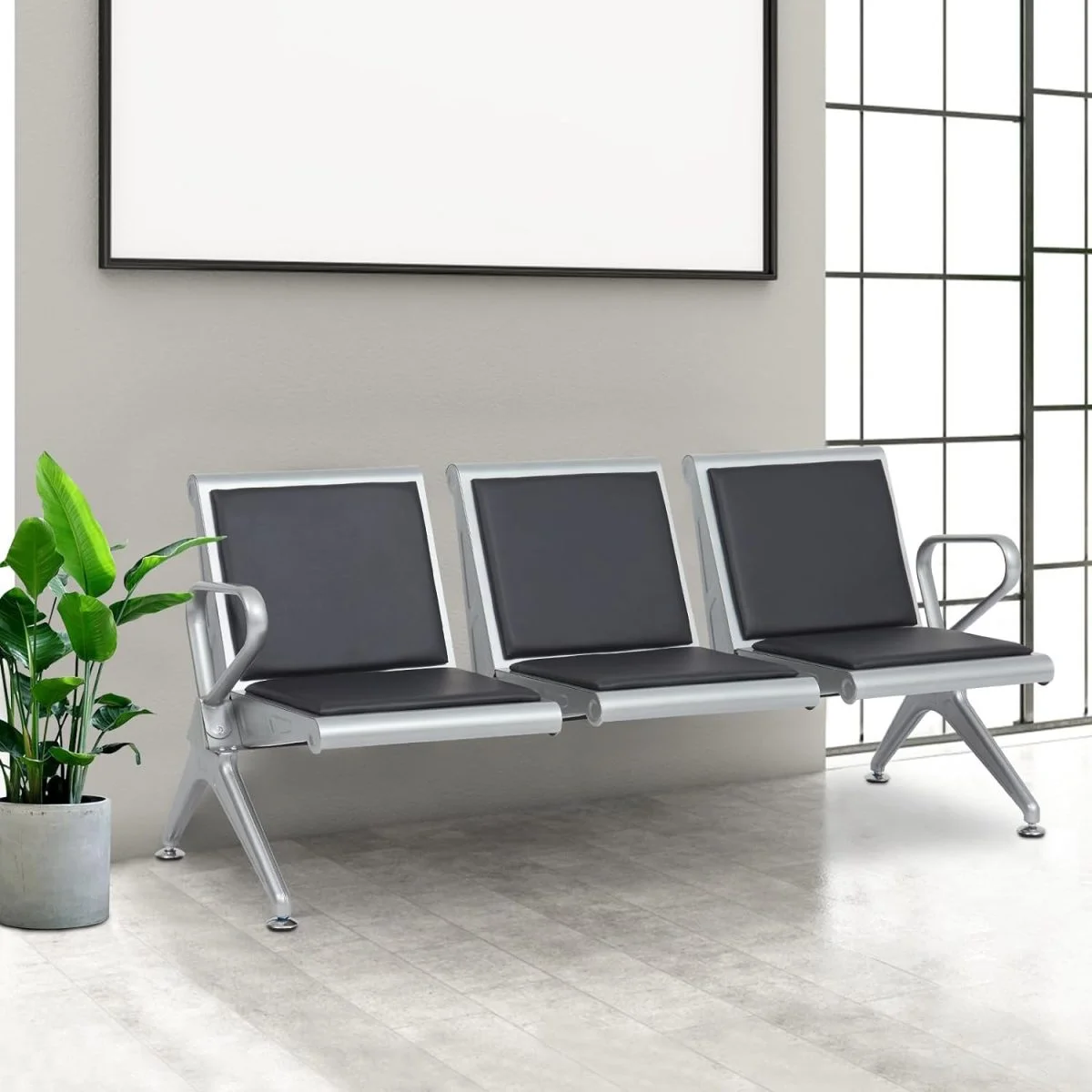 3-Seater Reception Bench - Image 3