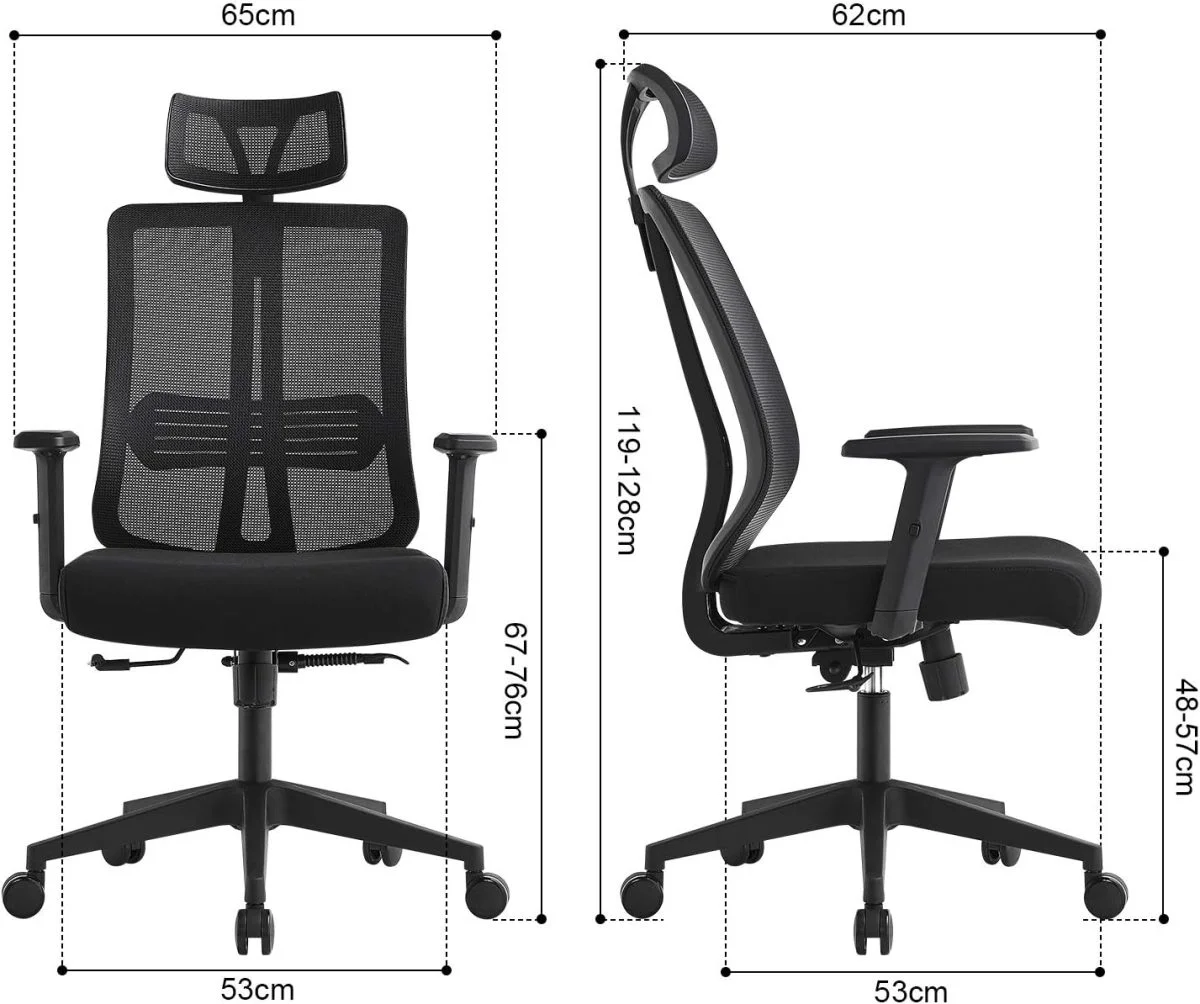 Chairs High Back Mesh Office Chair - Image 4