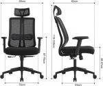 Chairs High Back Mesh Office Chair - Image 4