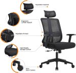 Chairs High Back Mesh Office Chair - Image 2