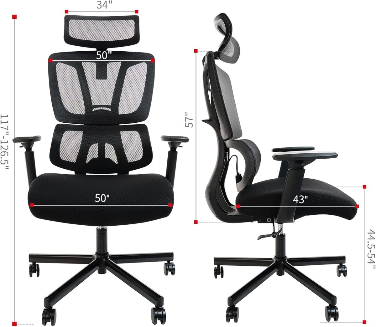 Hybrid Orthopedic Executive Seat - Image 4
