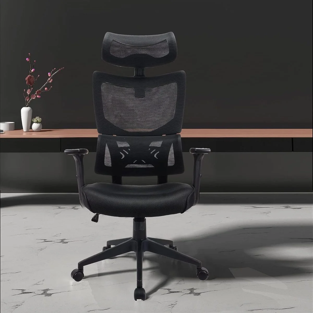 High-back orthopedic office chair - Image 2