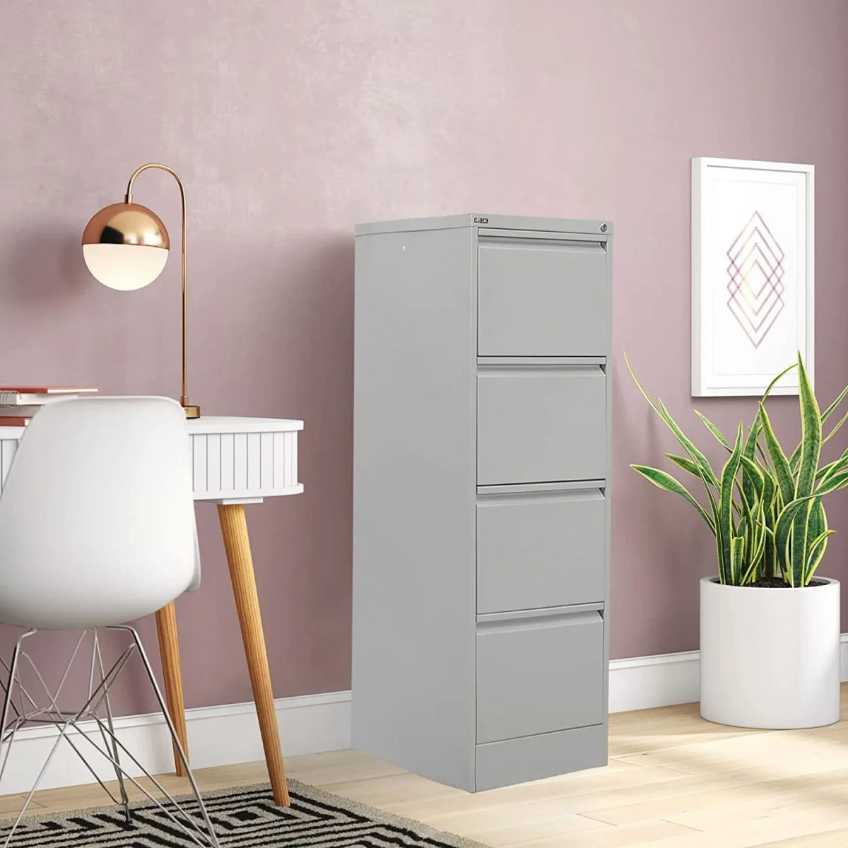 4-Drawer Office Cabinet - Image 3